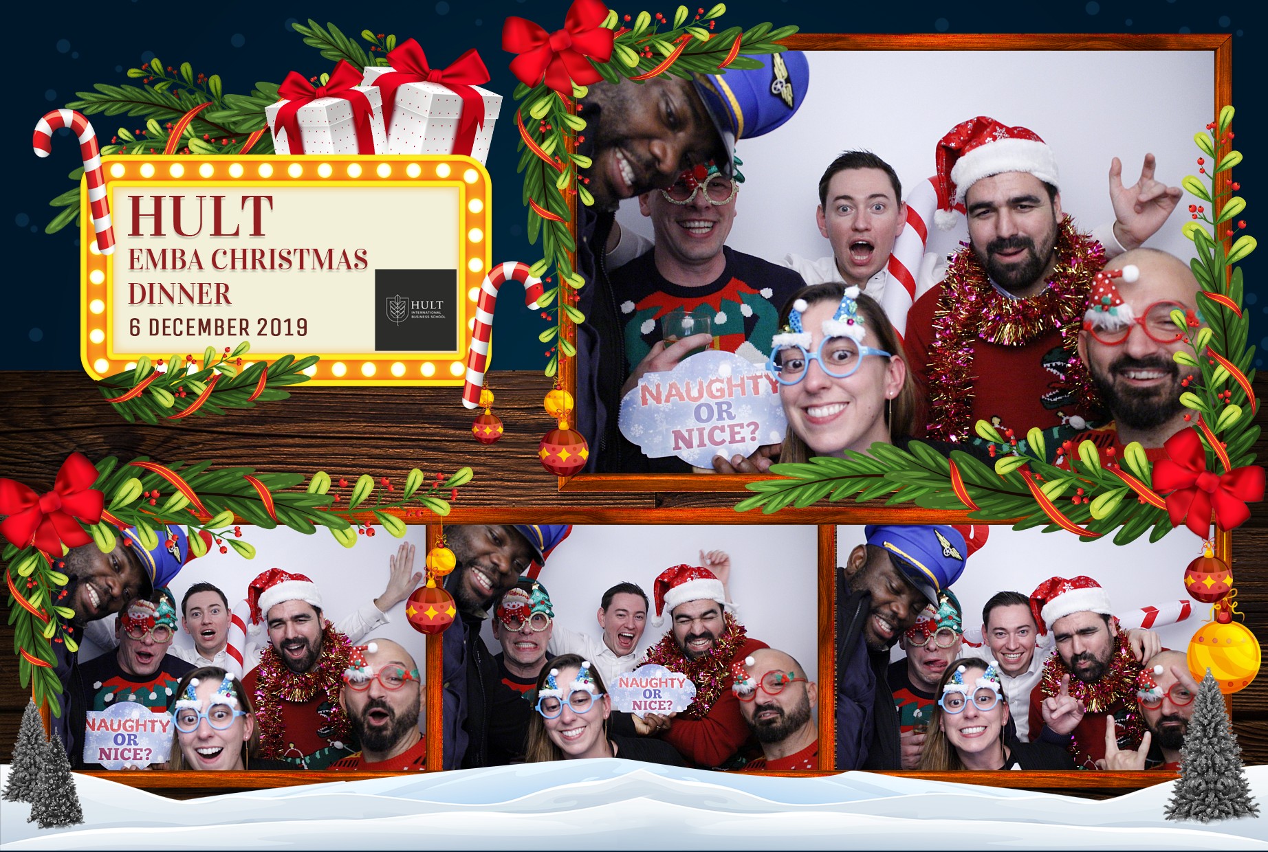Hult EMBA Year 1 Christmas Dinner | View more photos from the event at gallery.myphotoboothexperience.co.uk/u/MyPhotoBoothExperienceLtd/Hult-EMBA-Year-1-Christmas-Dinner